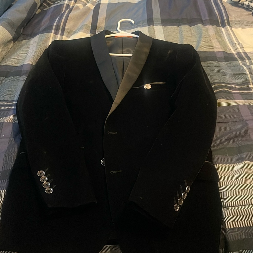 Blazers two one black and one blue